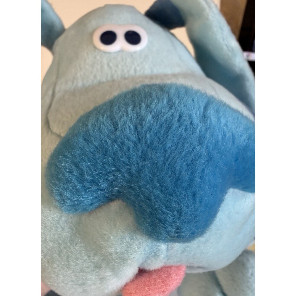 Vintage 2000s Blues Clues Blue Plush 2002 Nanco 9.5 Inch Nickelodeon Toy